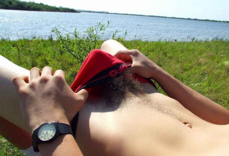 A hint of pubic hair twink porn